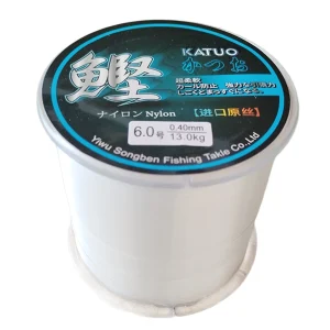 Katuo 13kg 28.7lb Nylon Monofilament Fishing Line 500m 0.40mm Clear