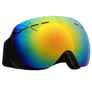 Rainbow Tint Snow Goggles UV400 Detachable Lens 182mm