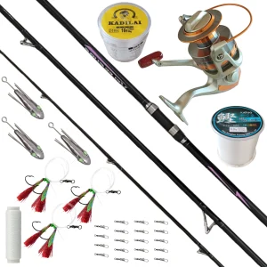 Surf Casting Combo 4.2m Rod & EF9000 Reel NZ Shore Fishing Starter Set