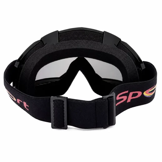 inside view of ski goggles
