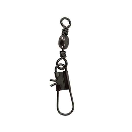 snap swivel connector with white background
