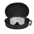 Childrens Snow Goggles with EVA Hard Case – UV400 Anti-Fog OTG Grey Lens
