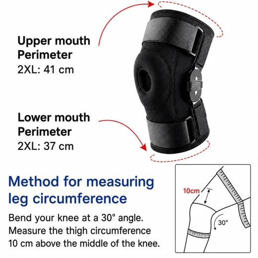 how to measure your leg to fit a knee brace correctly