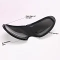 image showing layers of kids ski goggles lens
