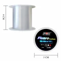 FTK 31.28LB fluorocarbon coated leader line showing the 120m spool with 4cm height and 5cm diameter measurements