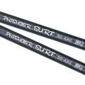 PHISHGER Surf T30 4.2m surfcasting rod showing the 30T carbon rod blank markings
